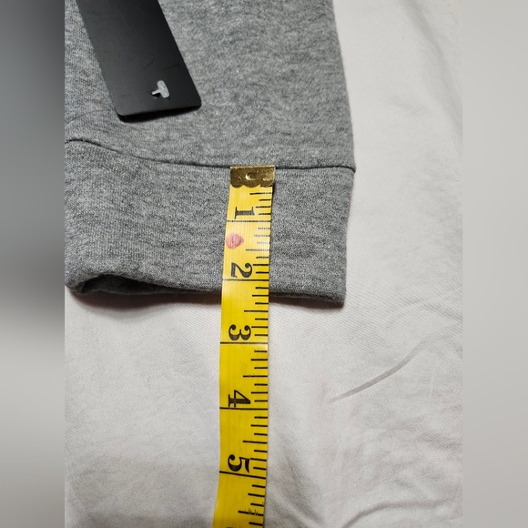 Adidas Golf Long Sleeve Crew Neck Fleece Pullover Sweater In Grey Size 2XL - Picture 10 of 11